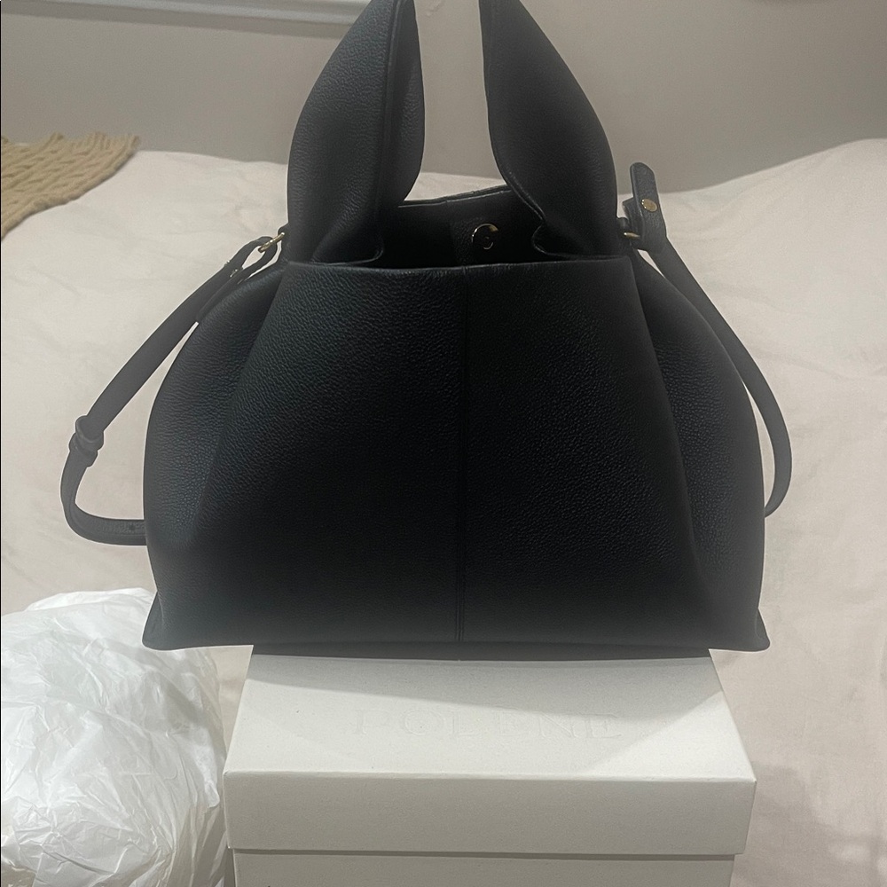 Polene large size black handbag like new… full inclusion.